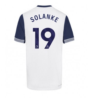 Tottenham Hotspur Dominic Solanke #19 Replika Hjemmebanetrøje 2024-25 Kortærmet